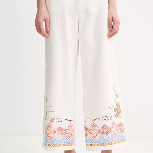 Weekend Max Mara τζιν wide leg Γυναικεία ADUNCO