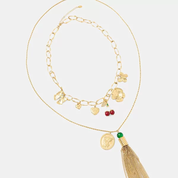 TWINSET Twinset Κολιέ Γυναικεία 2-pack