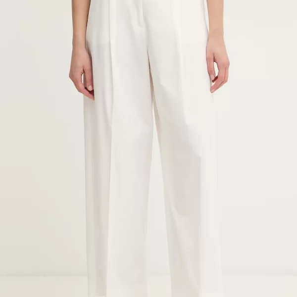 Weekend Max Mara Παντελόνι γυναικείο βαμβακερό με ελαστάν BELLICO