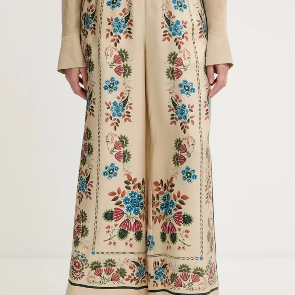 WEEKEND MAX MARA Weekend Max Mara παντελόνι γυναικείο μετάξι SNACK