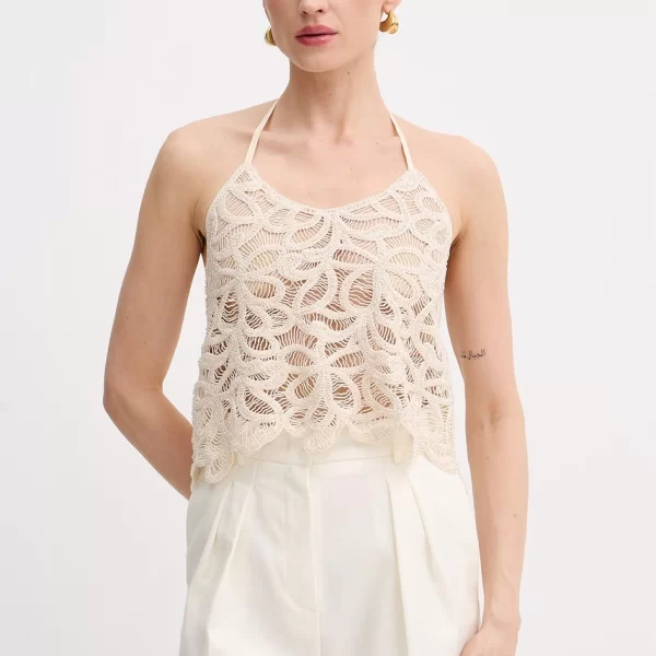 Patrizia Pepe Τοπ γυναικείο βαμβακερό