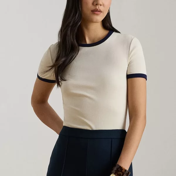 Lauren Ralph Lauren Basic t-shirt γυναικείο με βαμβάκι