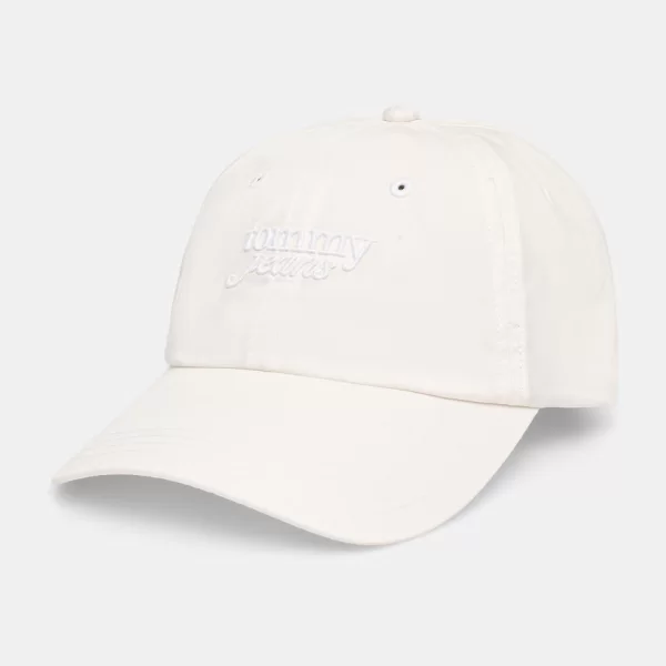 Tommy Jeans Καπέλο με γείσο γυναικείο βαμβακερό