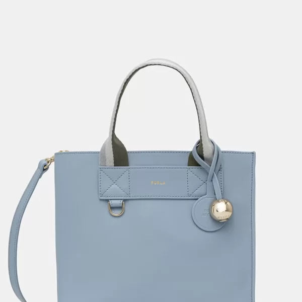Furla Furla μικρή γυναικεία δερμάτινη τσάντα Divide It S Tote