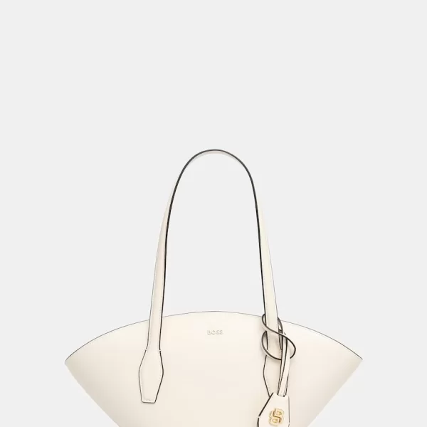 BOSS τσάντα shopper γυναικεία δερμάτινη NUMAH Chapelier Tote