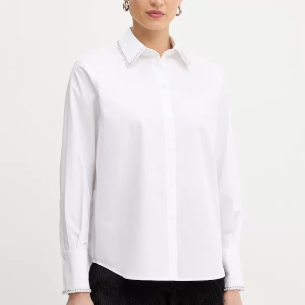 Karl Lagerfeld Πουκάμισο γυναικείο βαμβακερό