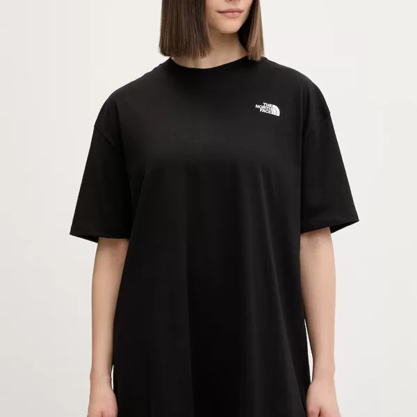 Βαμβακερό φόρεμα The North Face Evolution Simple Dome