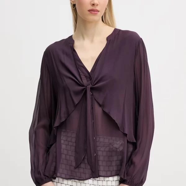 Hoss Intropia Πουκάμισο γυναικείο με βισκόζη