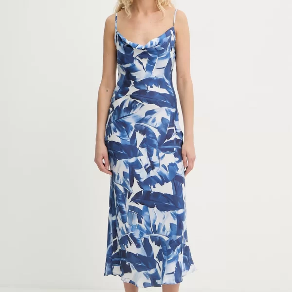 Guess φόρεμα lingerie με βισκόζη AKILINA