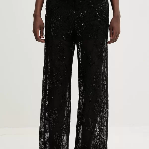 Isabelle Blanche Παντελόνι γυναικείο βαμβακερό