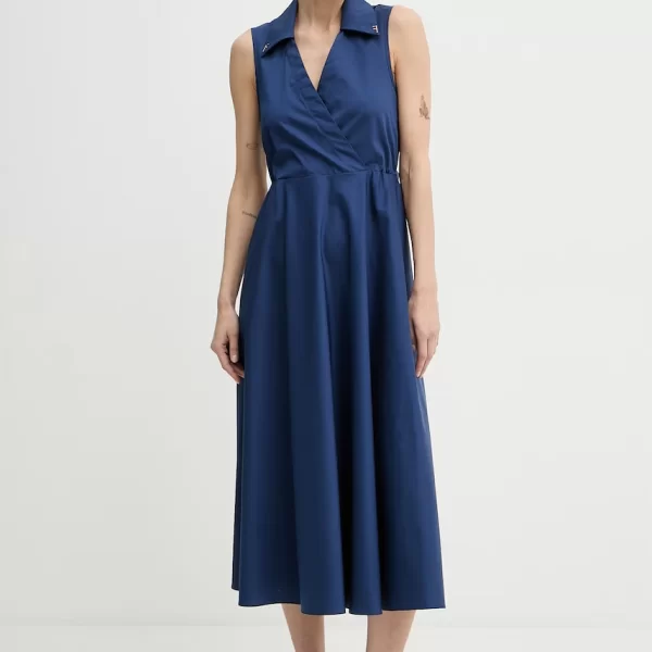 Fracomina φόρεμα με βαμβάκι