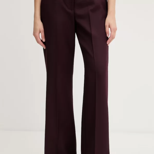 Max&Co. παντελόνι γυναικείο με πρόσμιξη μαλλιού MCOESTROSO