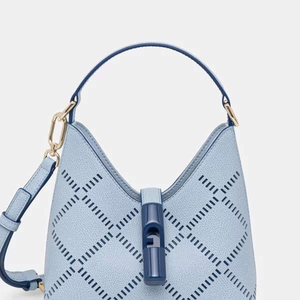 Furla Furla μικρή γυναικεία δερμάτινη τσάντα Iride Mini Hobo