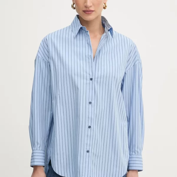 BOSS Orange πουκάμισο γυναικείο βαμβακερό C Bostatta