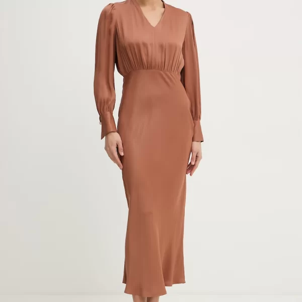 Twinset φόρεμα με βισκόζη