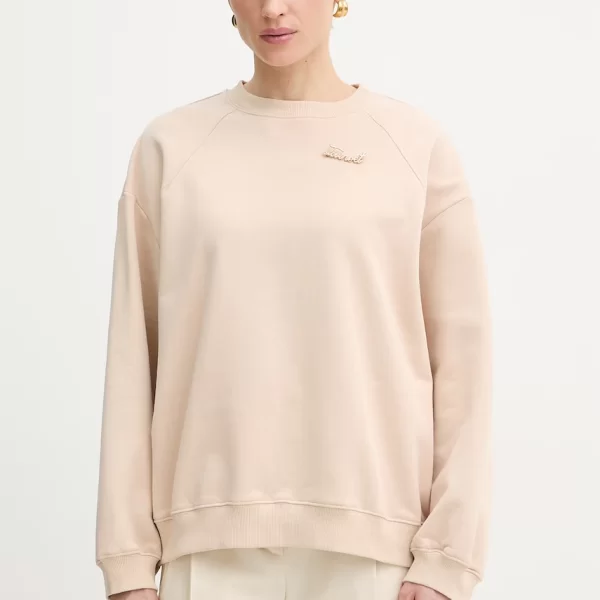 TWINSET Βαμβακερή μπλούζα Twinset