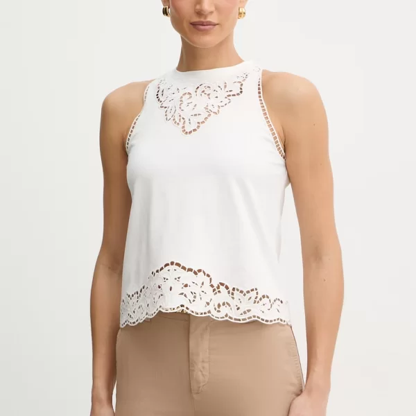 TWINSET Βαμβακερό τοπ Twinset