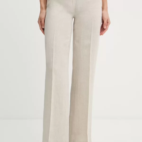 TWINSET Παντελόνι με προσθήκη λινού Twinset