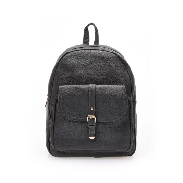 Τσάντα πλάτης γκρι δερματίνη με πολλαπλές θήκες ΓΚΡΙ