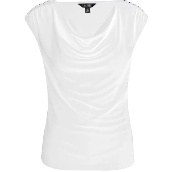 Ralph Lauren Γυναικείο Priyanne Τοπ Λευκό Ralph Lauren 200898441001-101