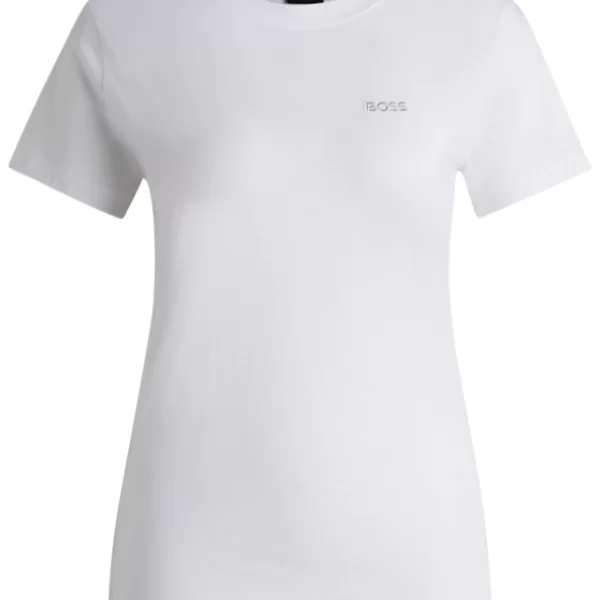 Boss Γυναικείο C_Esogo 2 T-Shirt Off White Boss 50536628-101