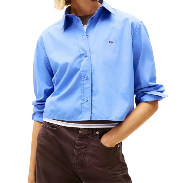 Γυναικείο Πουκάμισο Μπλε Tommy Jeans DW0DW22078-C58