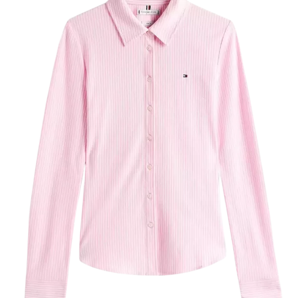 Γυναικείο 1985 Slim Πουκάμισο Ροζ Tommy Hilfiger WW0WW43528-0D7