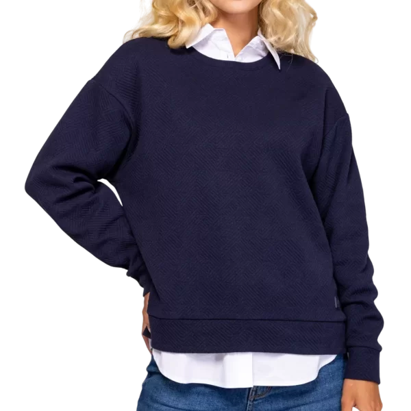 Γυναικείο Dansa Φούτερ Navy Μπλε Heavy Tools T02022-NAVY