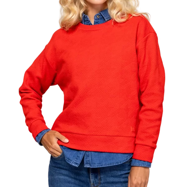 Γυναικείο Dansa Φούτερ Κόκκινο Heavy Tools T02022-RED