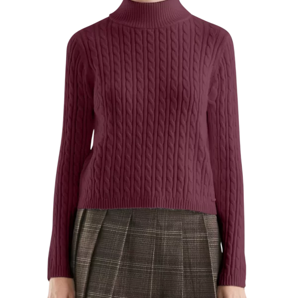 Γυναικείο Πουλόβερ Μπορντό S.Oliver 2173025-3900