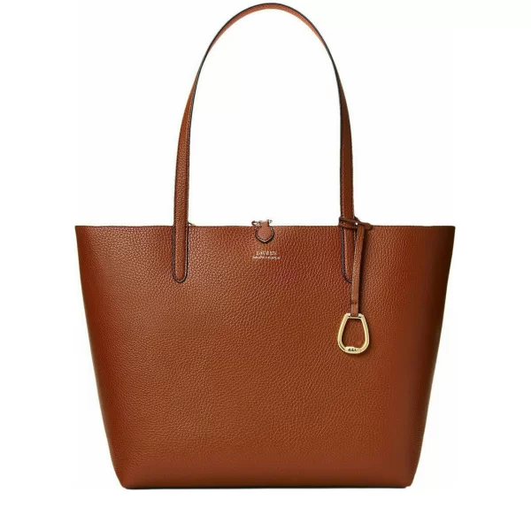 Γυναικεία Τσάντα Διπλής Όψεως Καφέ/Πορτοκαλί Ralph Lauren 431795329002-TAN/ORG