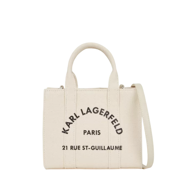 Γυναικεία K/Rsg Mini Tote Τσάντα Εκρού Karl Lagerfeld A3W50118-106 NATURAL