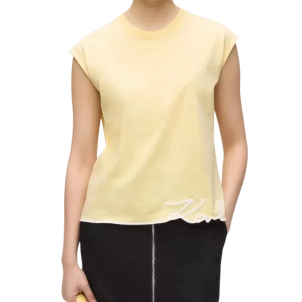 Γυναικείο Tank Top Κίτρινο Karl Lagerfeld B2W17018-1LD SUNLIGHT