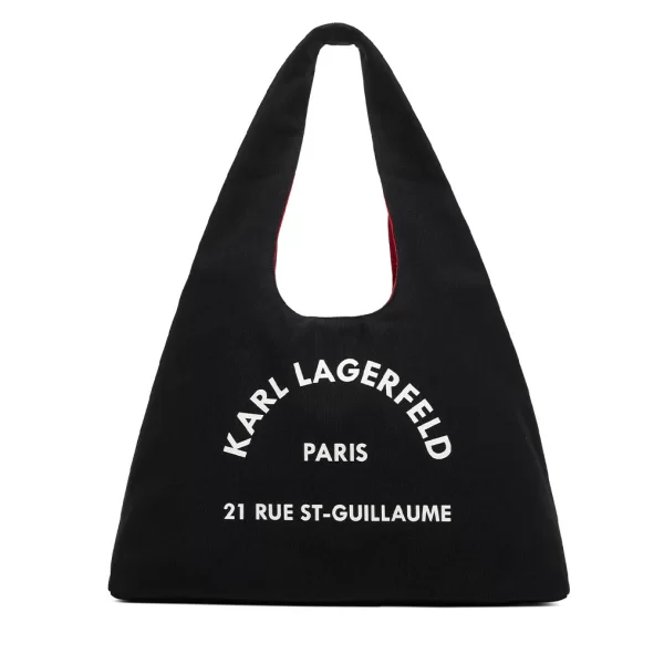 Γυναικεία K/Rsg Sling Hobo Τσάντα Μαύρη Karl Lagerfeld B1W50015-999 BLACK