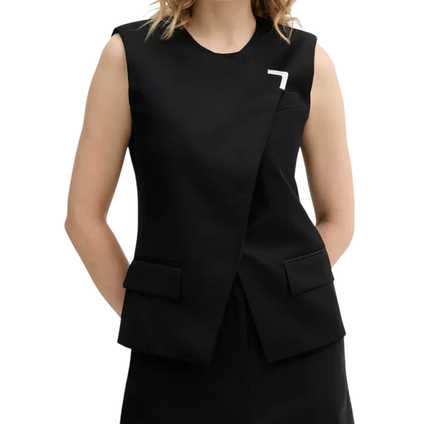 Γυναικείο Γιλέκο Μαύρο Karl Lagerfeld B1W14007-999 BLACK