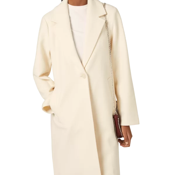 Γυναικείο Παλτό Off White Alcott CP2270DOAX15-OFF WHITE