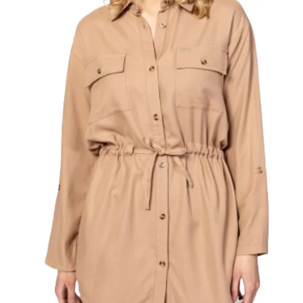 Γυναικείο Rolda Πουκάμισο Μπεζ Heavy Tools T40017-BEIGE