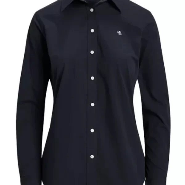 Ralph Lauren Γυναικείο Πουκάμισο Navy Μπλε Ralph Lauren 200684553003-Navy