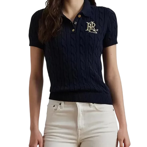 Γυναικείο Πλεκτό Polo Navy Μπλε Ralph Lauren 200932224002-Navy