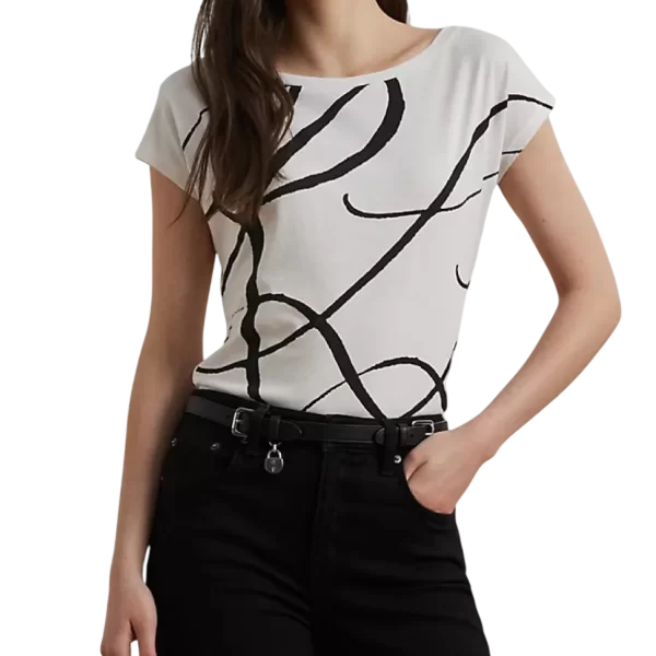 Γυναικείο T-shirt Λευκό Ralph Lauren 200748765001-White