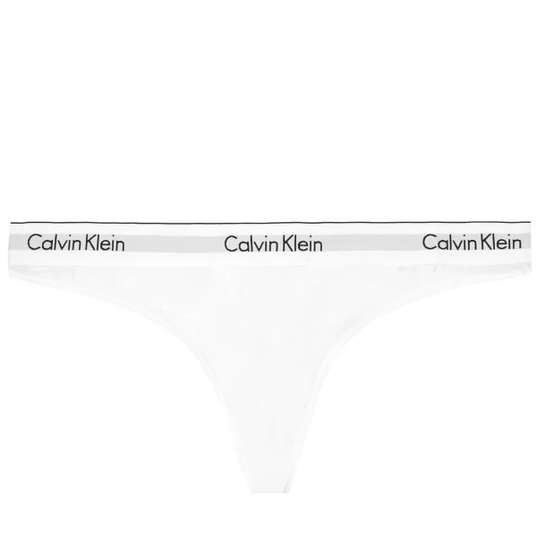 Γυναικείο Στρινγκ Λευκό Calvin Klein 0000F3786E-100