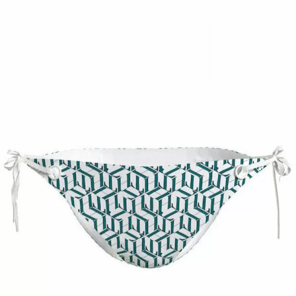 Γυναικείο Side Tie Μπικίνι Λευκό Tommy Hilfiger UW0UW03397-OK4