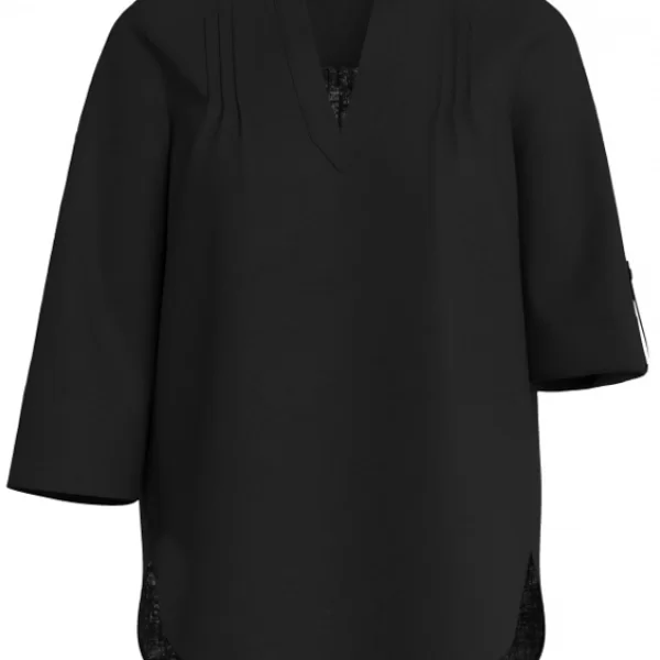 Γυναικεία Λινή Πουκαμίσα Μαύρη S.Oliver 2144554-9999