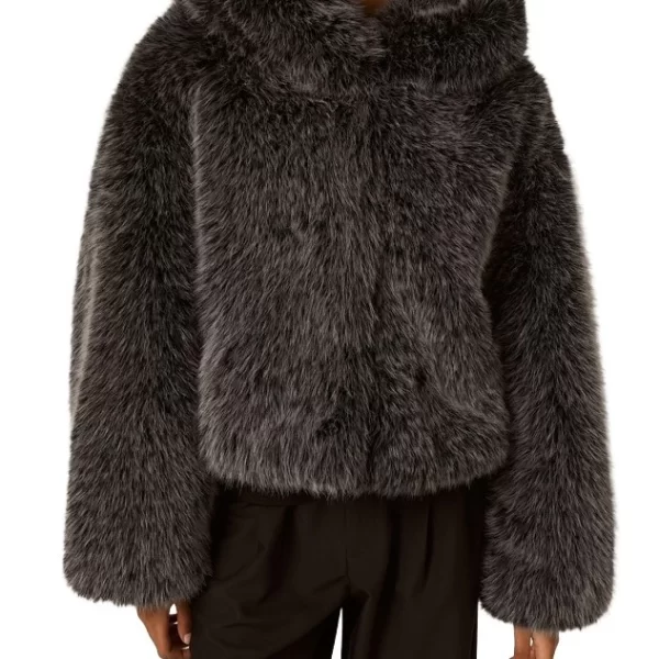 Γυναικεία Eco Γούνα Μαύρη Alcott CP0084DOAX15-BLACK