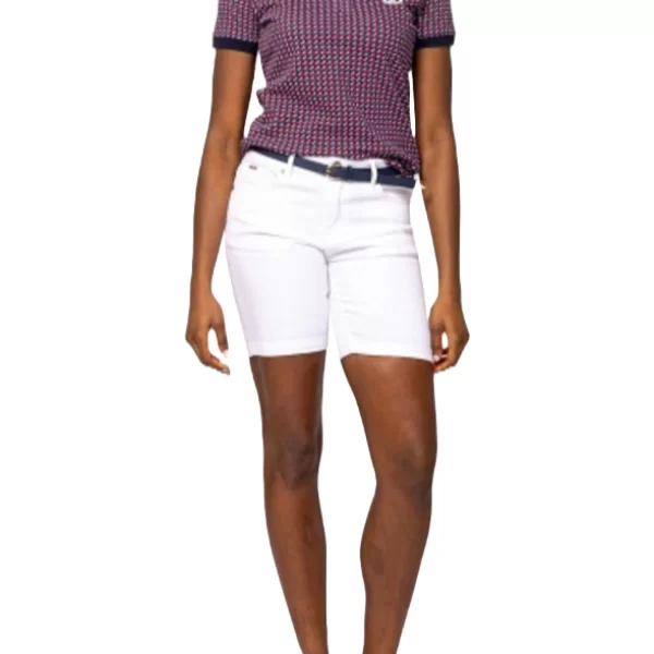 HEAVY TOOLS Γυναικείο Wamotas25 Τζιν Σορτς Λευκό Heavy Tools T48001-WHITE