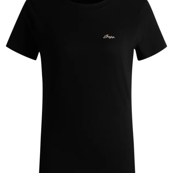 Γυναικείο C_Esogo 2 T-Shirt Μαύρο Boss 50536628-002