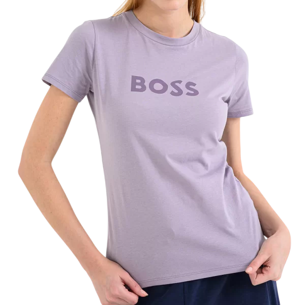 Γυναικείο C_Elogo 5 T-Shirt Μωβ BOSS 50501139-534