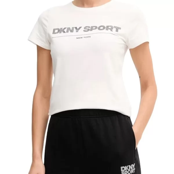 Γυναικείο T-shirt Λευκό DKNY DP5T1376-1YR