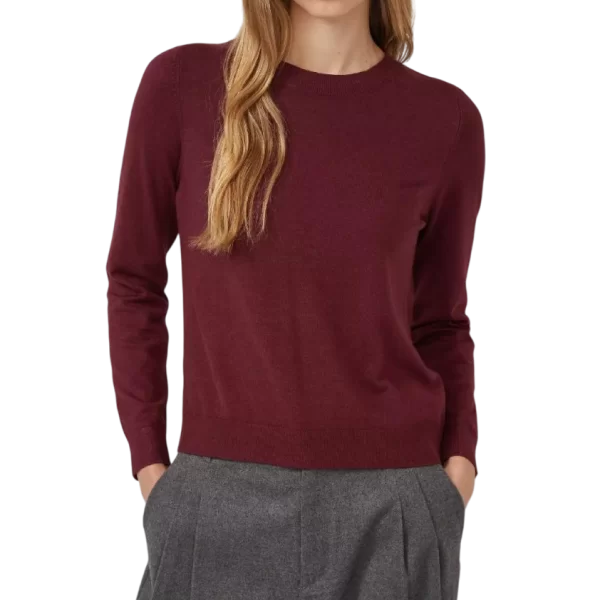 Γυναικείο Πουλόβερ Μπορντό S.Oliver 2159297-3902