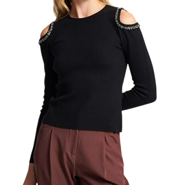 Γυναικείο Victoria Πουλόβερ Black Mind Matter MML25-02-09-009